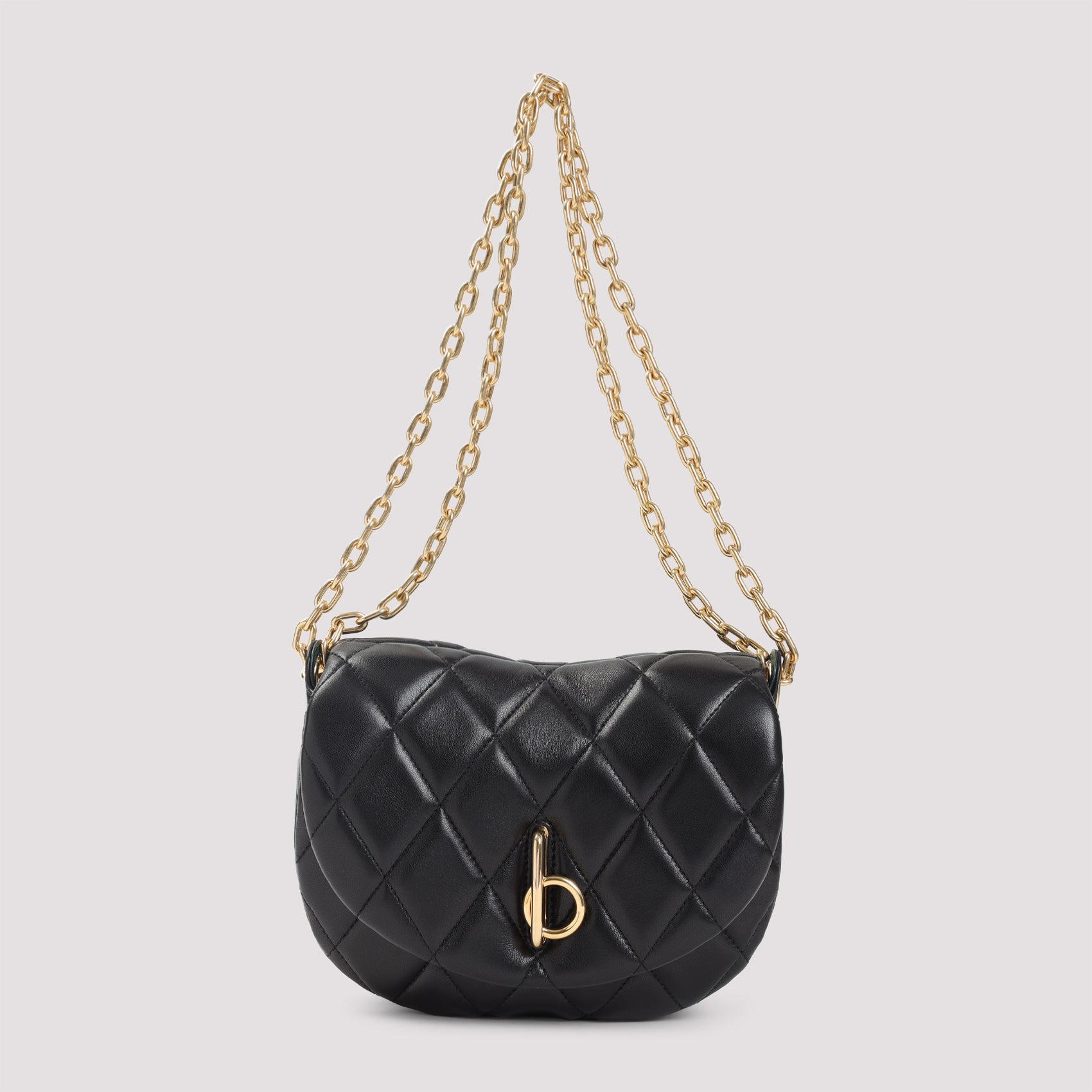 BURBERRY Mini Chain Handbag - 23CM x 17CM x 8CM