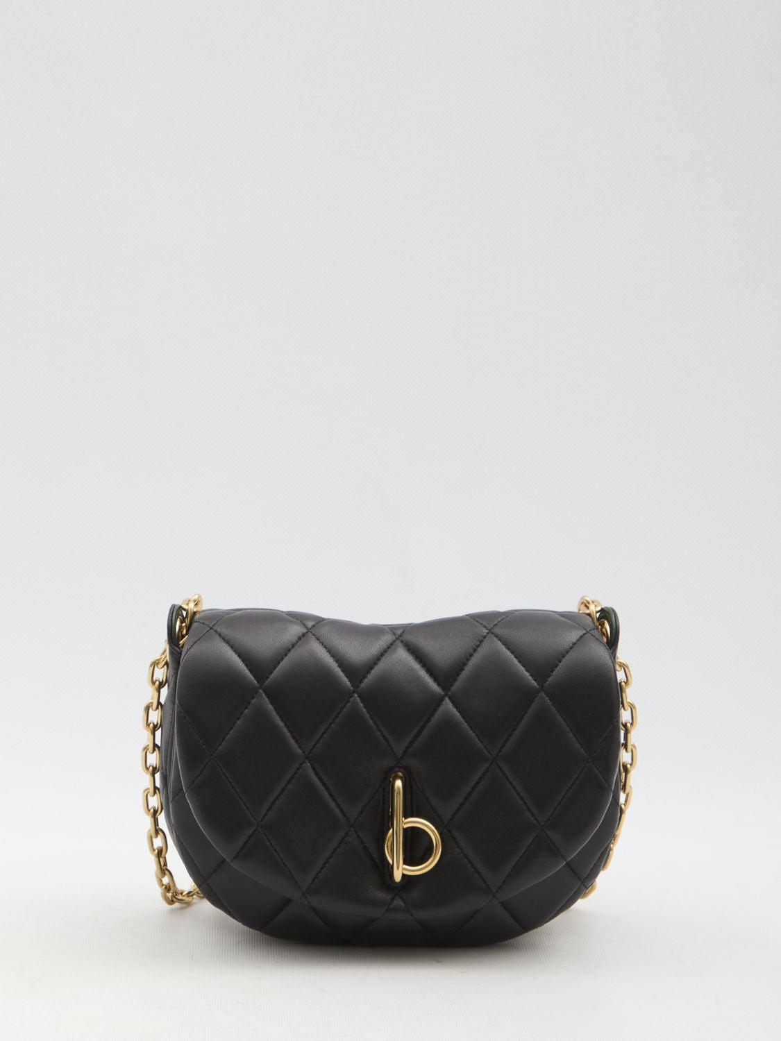 BURBERRY Mini Chain Handbag - 23CM x 17CM x 8CM