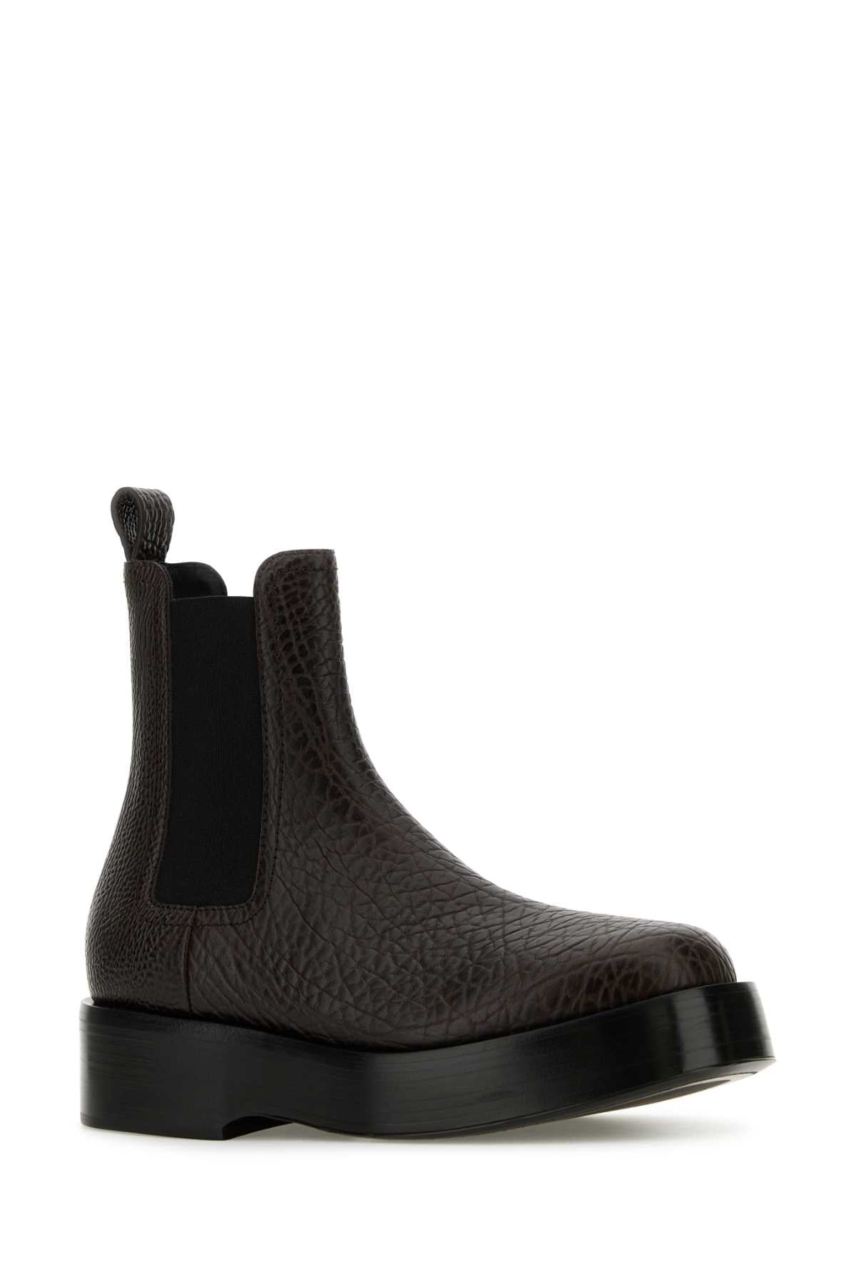 BOTTEGA VENETA Leather Torino Ankle Boots for Men - FW24