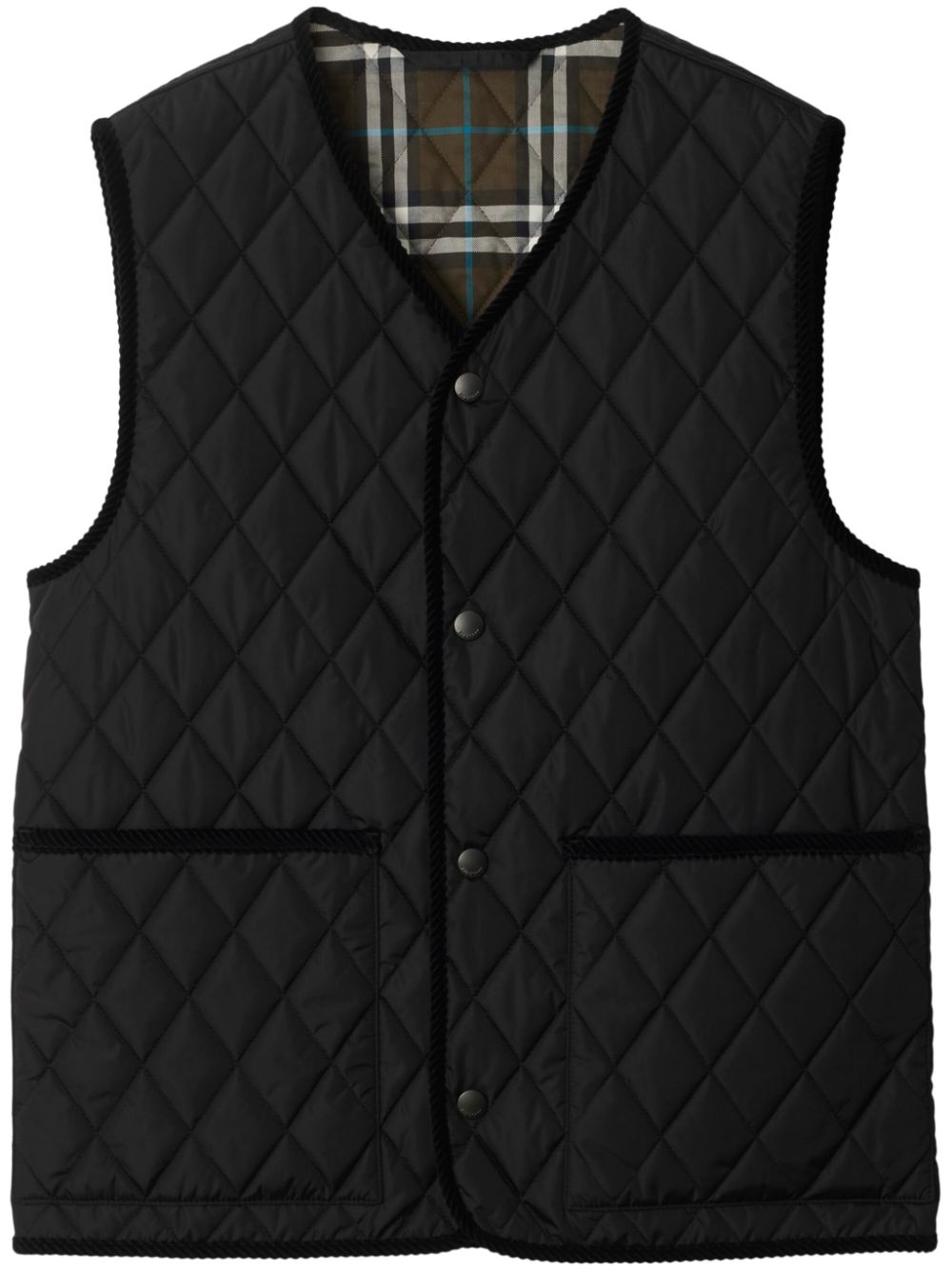 BURBERRY Sleeveless Jacket for Men - SS25 Collection