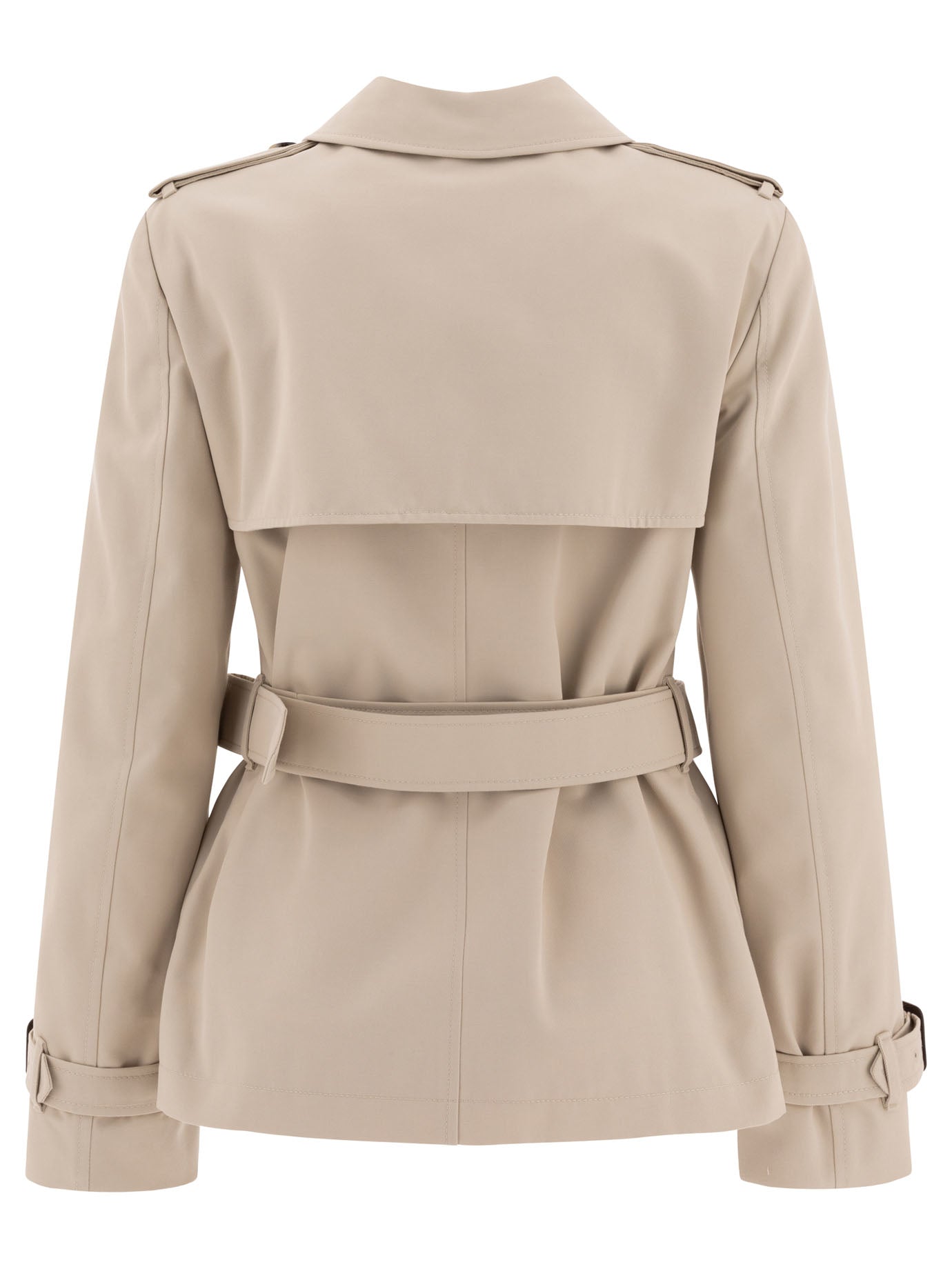BURBERRY Cotton Blend Trench Jacket for Women