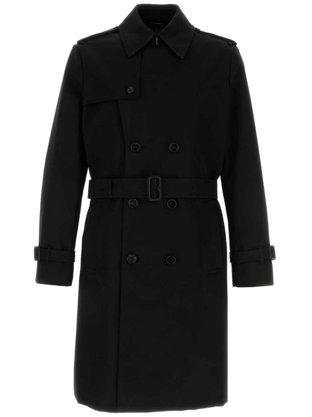 BURBERRY Stylish and Cozy Double-Breasted Coat for Men