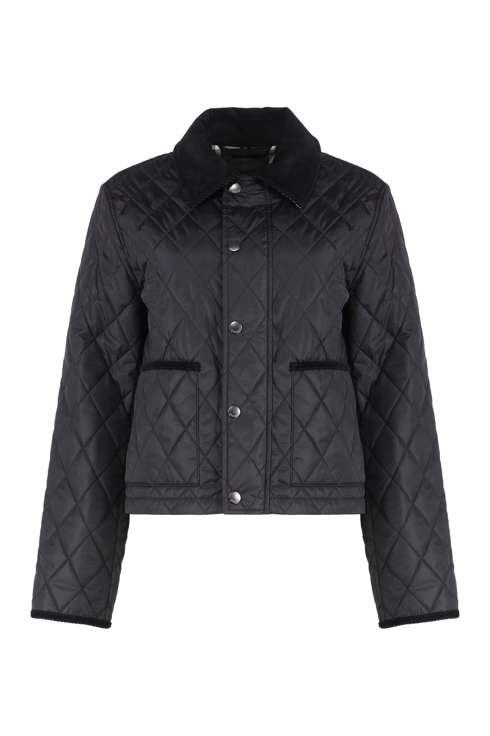 BURBERRY Quilted Jacket with Snaps for Women - SS25 Collection