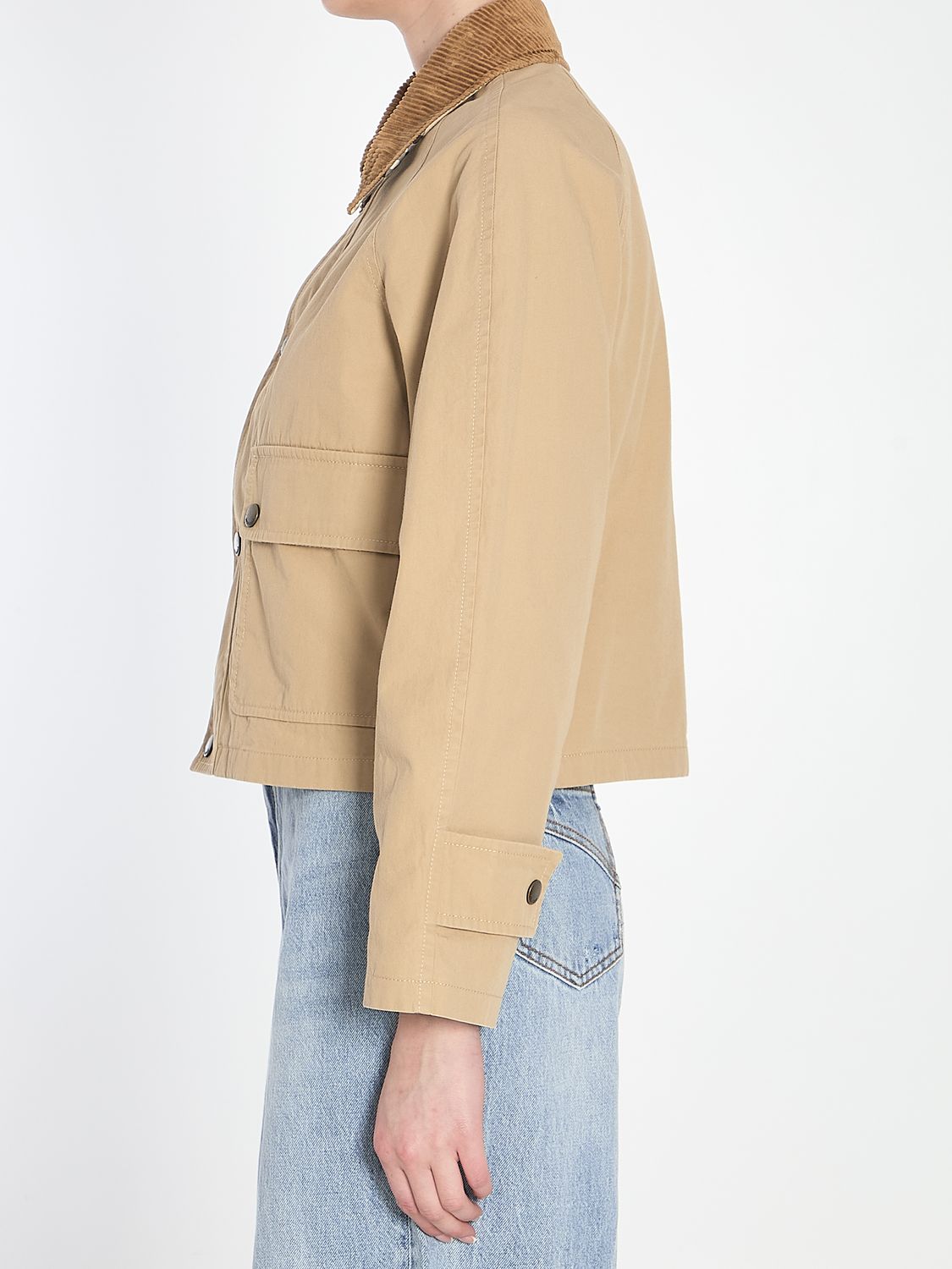 BURBERRY Cotton Jacket for Women - Spring/Summer 2025 Collection