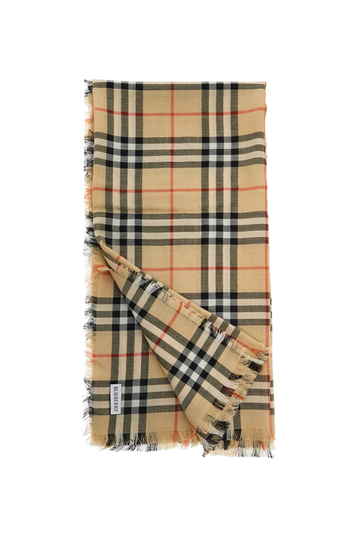 BURBERRY Luxurious Cashmere Blend Scarf for Women
