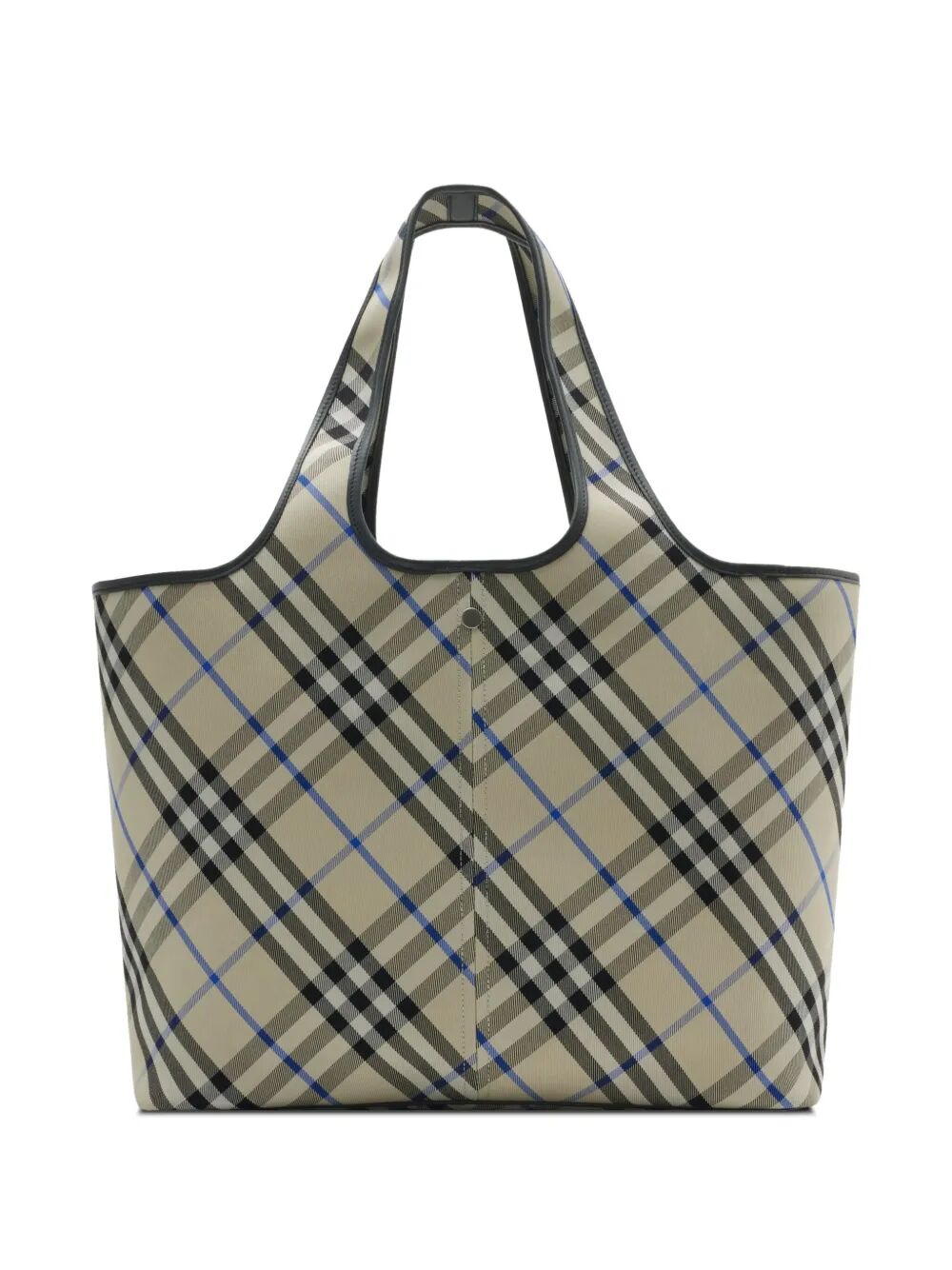 BURBERRY Medium Check Tote Handbag