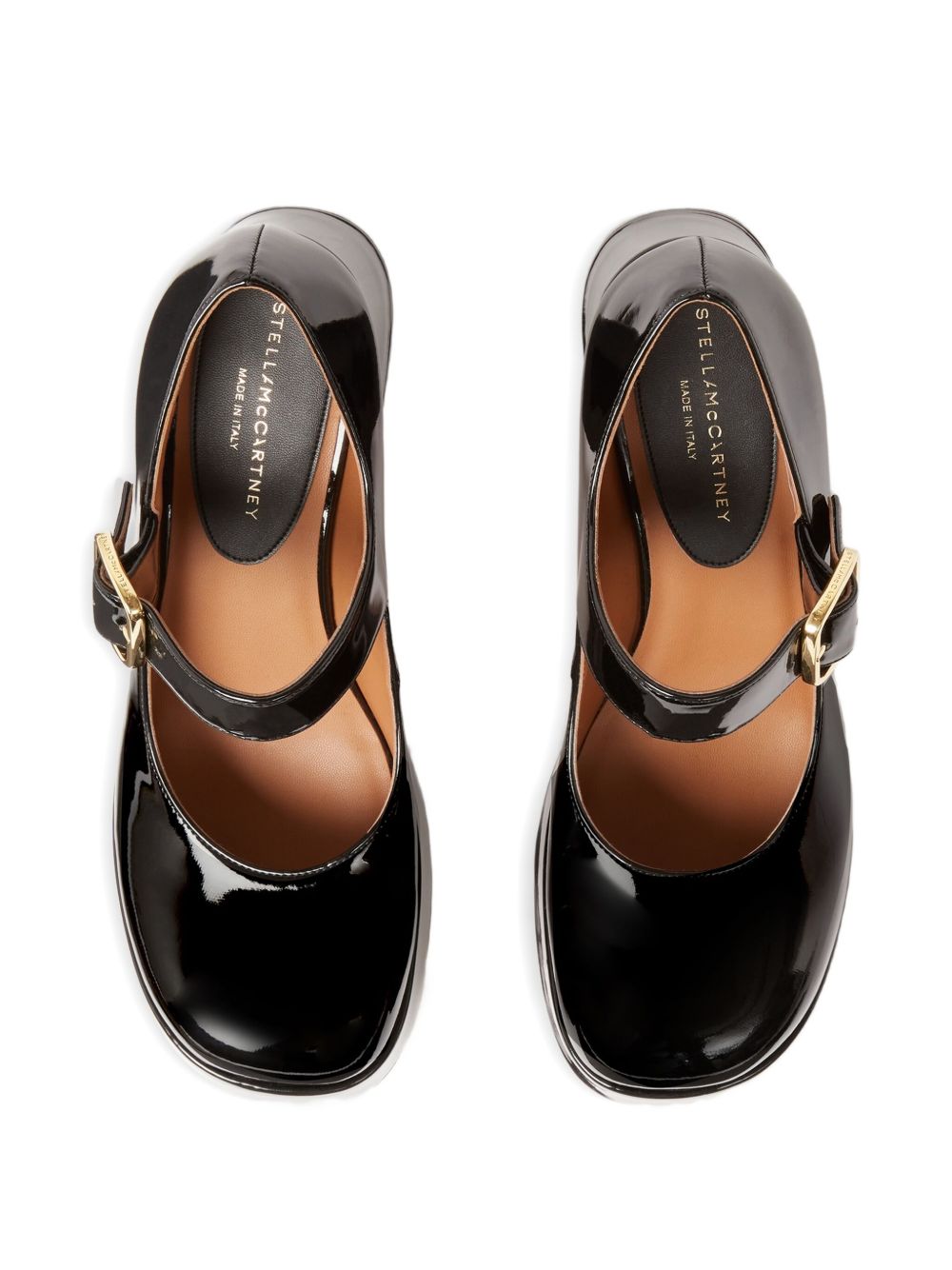 STELLA MCCARTNEY Chunky Heeled Mary Jane Pumps