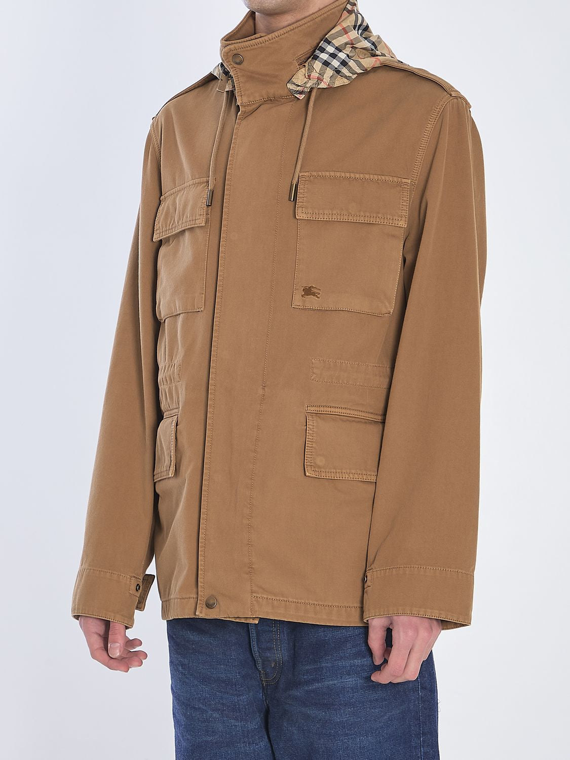 BURBERRY Classic Cotton Jacket for Men