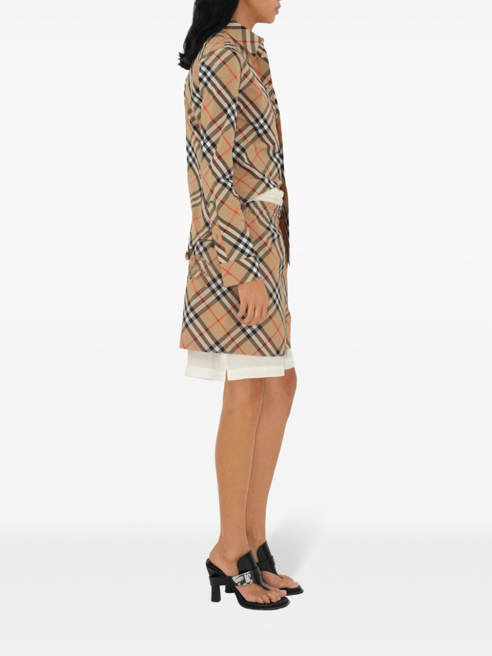 BURBERRY Classic Check Cotton Shirt - Women’s