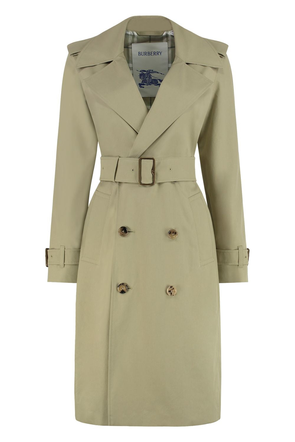 BURBERRY Double-Breasted Trench Jacket