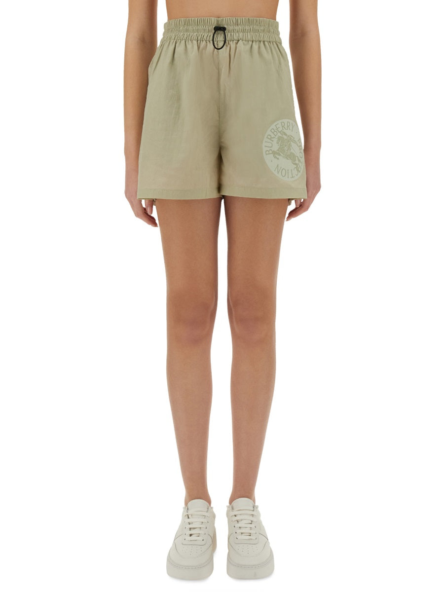 BURBERRY Mini Nylon Shorts - Women’s Size S