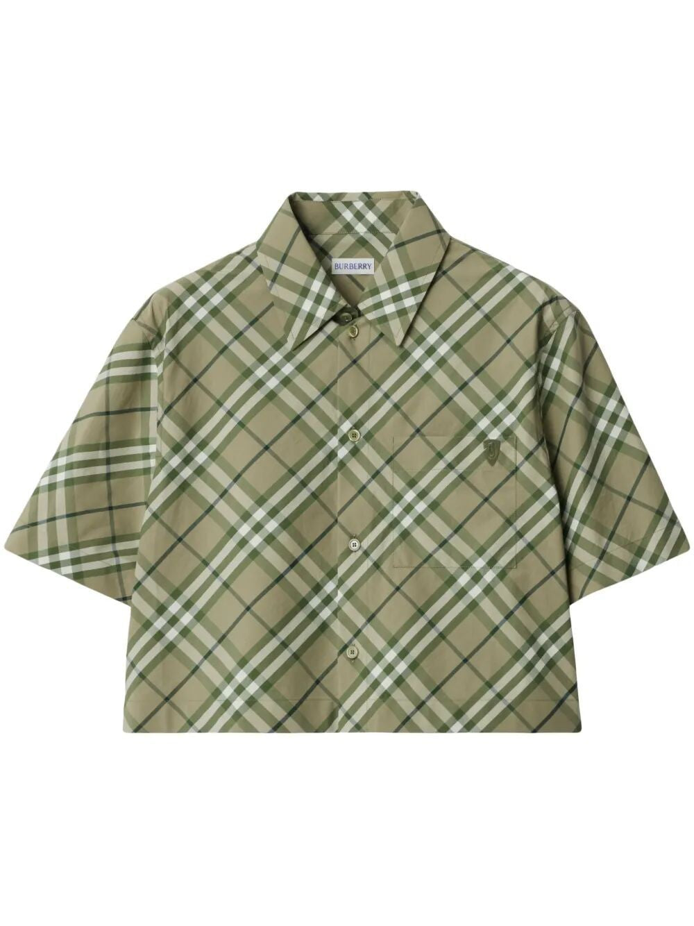BURBERRY Cropped Women’s Mini Shirt