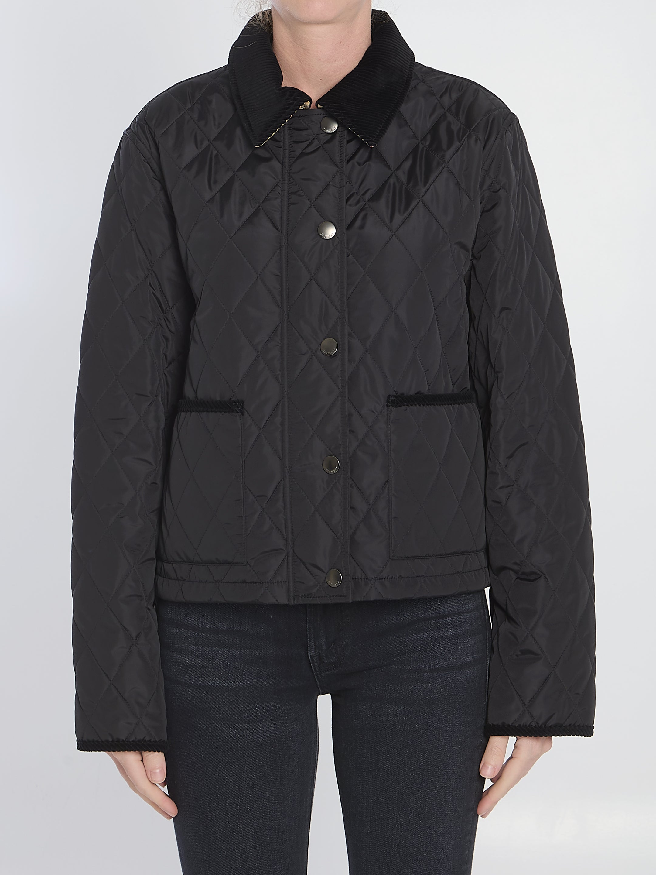 BURBERRY Nylon Jacket for Women - FW25 Collection