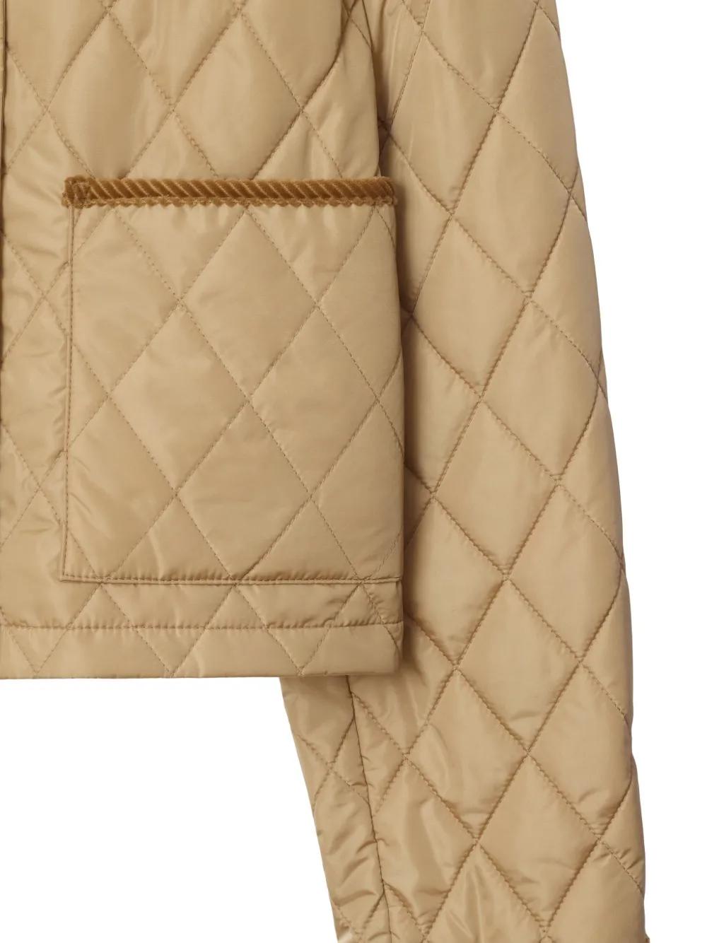 BURBERRY Quilted Jacket with Snaps
