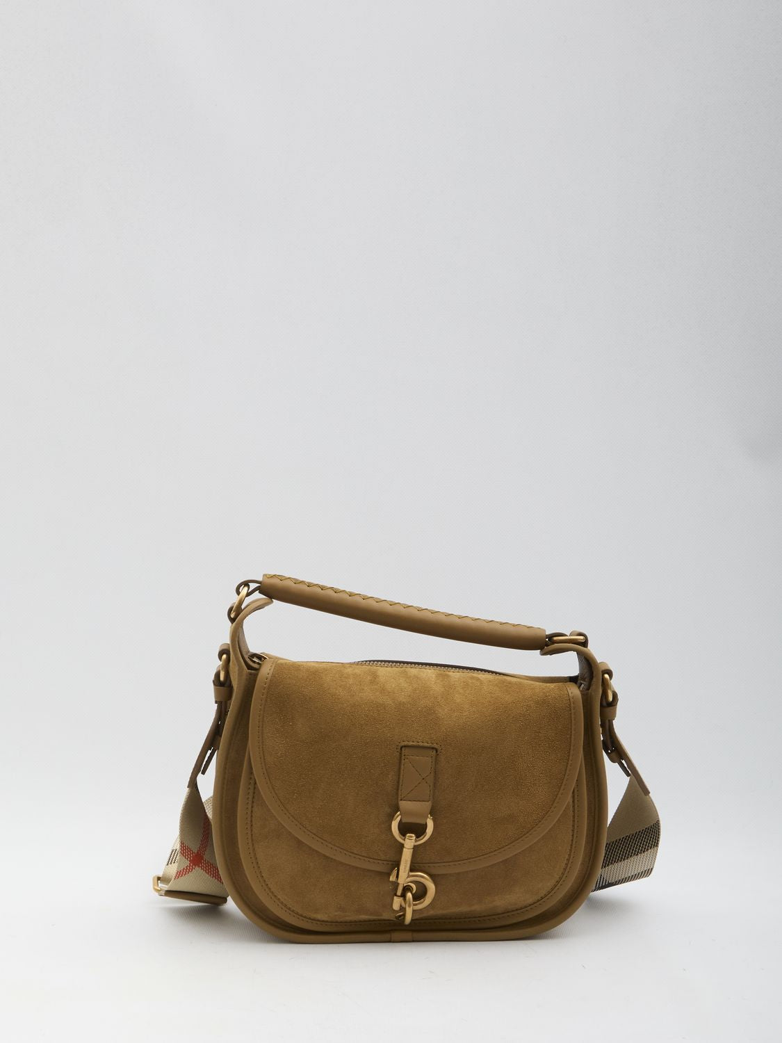 BURBERRY Mini Clip Small Messenger Handbag