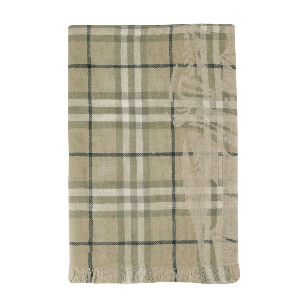 BURBERRY Check Pattern Scarf