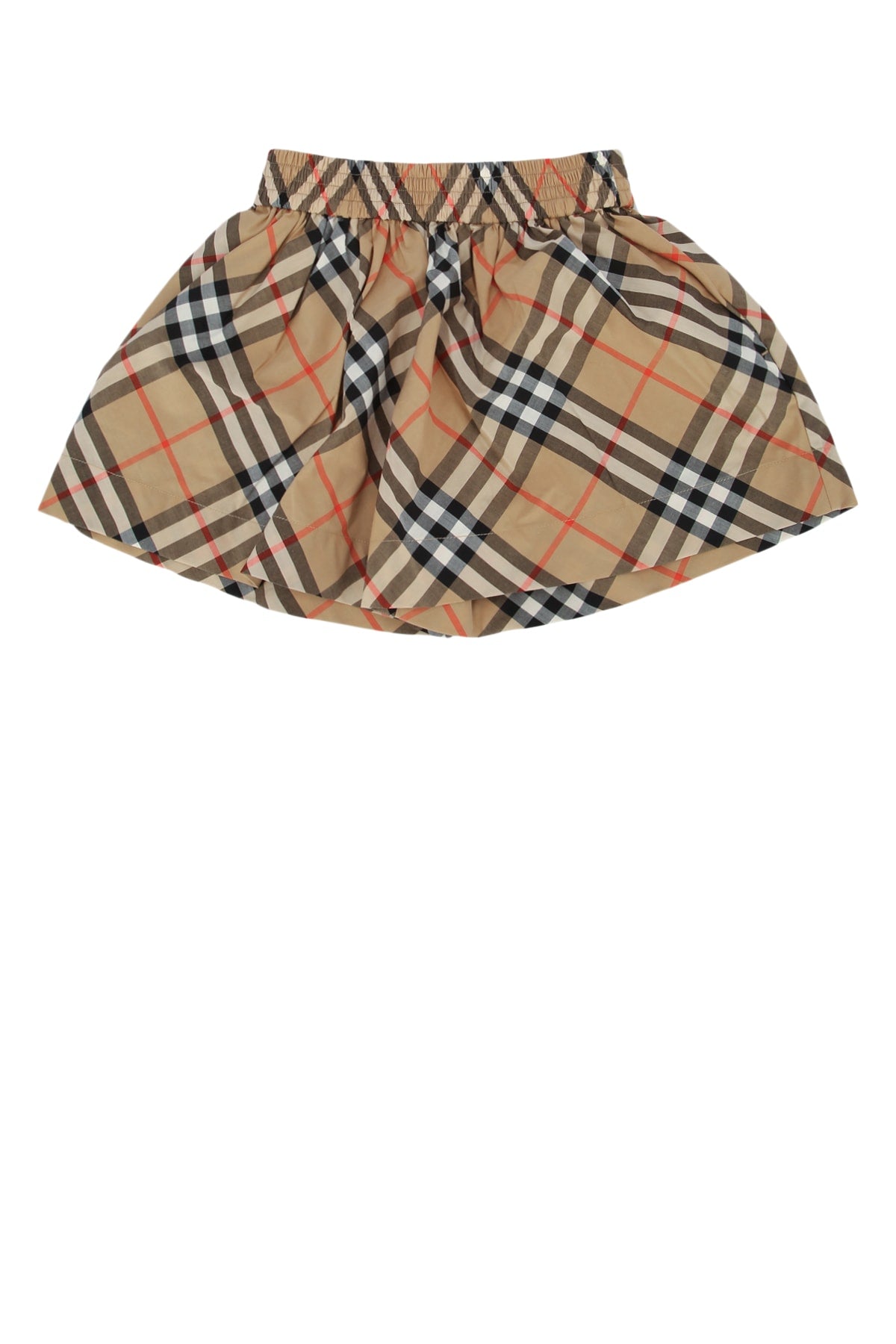 BURBERRY KIDS Mini Checked Pants for Girls - Fall/Winter 2025