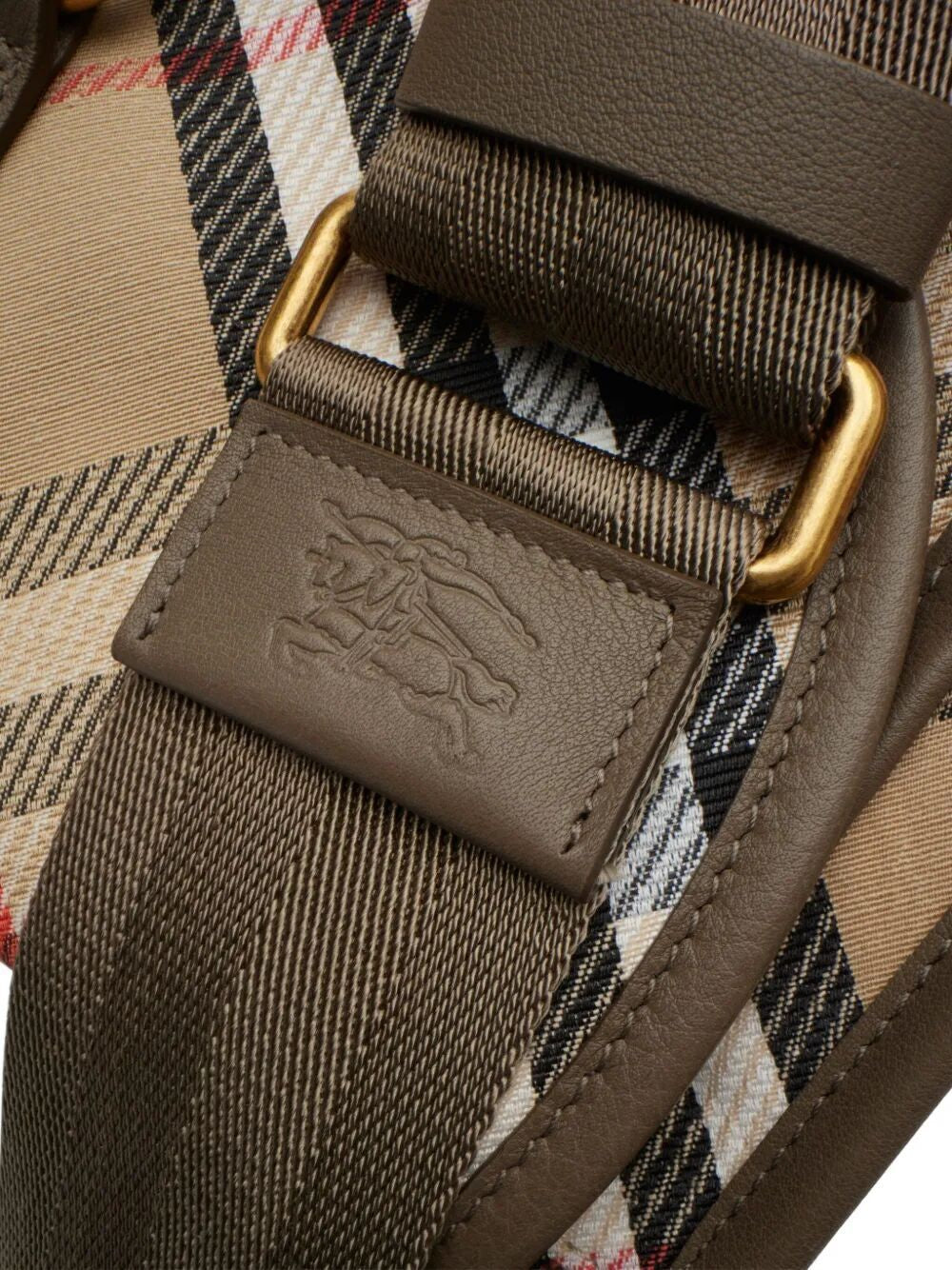 BURBERRY Mini Clip Messenger Handbag