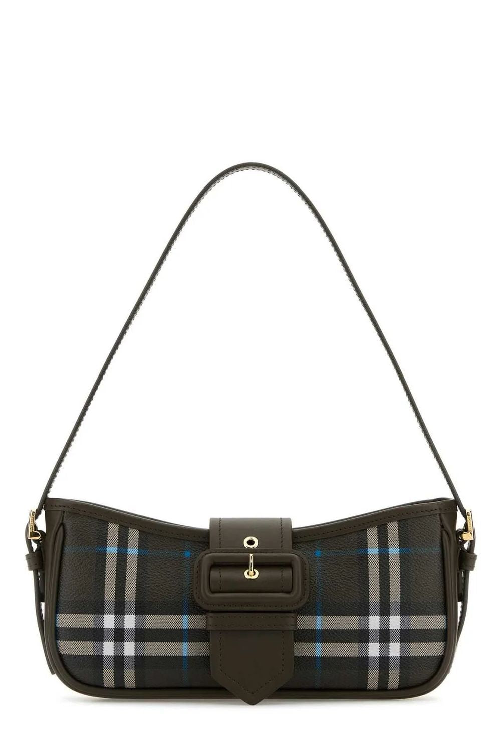 BURBERRY Check Mini Shoulder Handbag