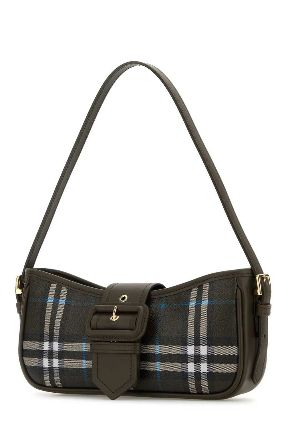 BURBERRY Check Mini Shoulder Handbag
