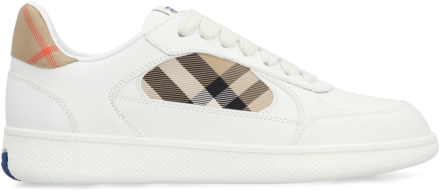 BURBERRY Leather Low-Top Sneakers for Women