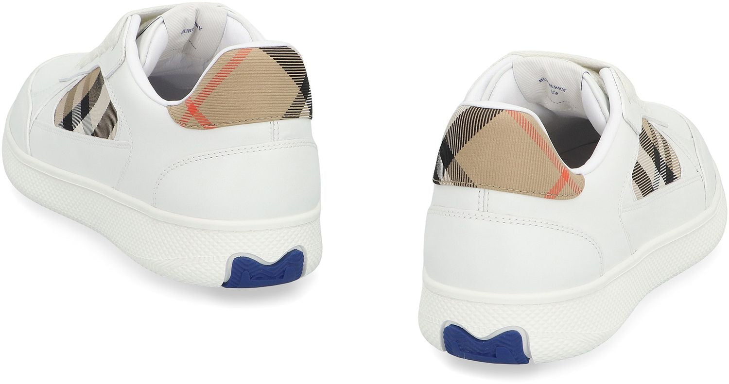 BURBERRY Leather Low-Top Sneakers for Women