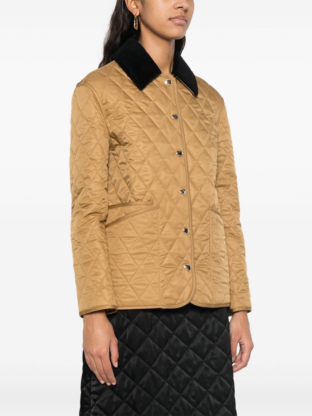 BURBERRY Women's Stylish Polyester Jacket