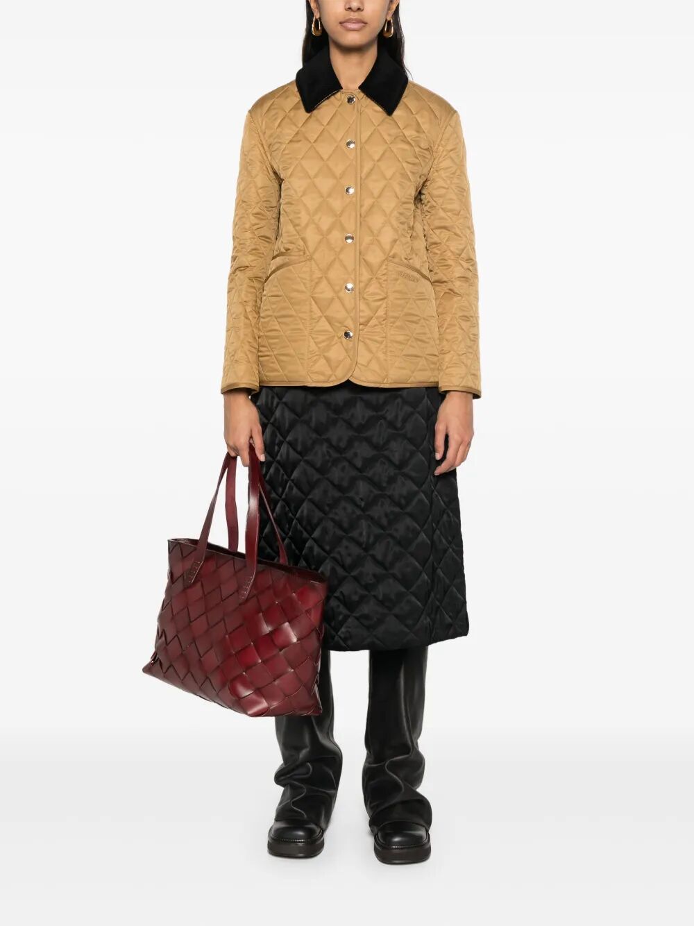 BURBERRY Quilted Blouson Jacket for Women