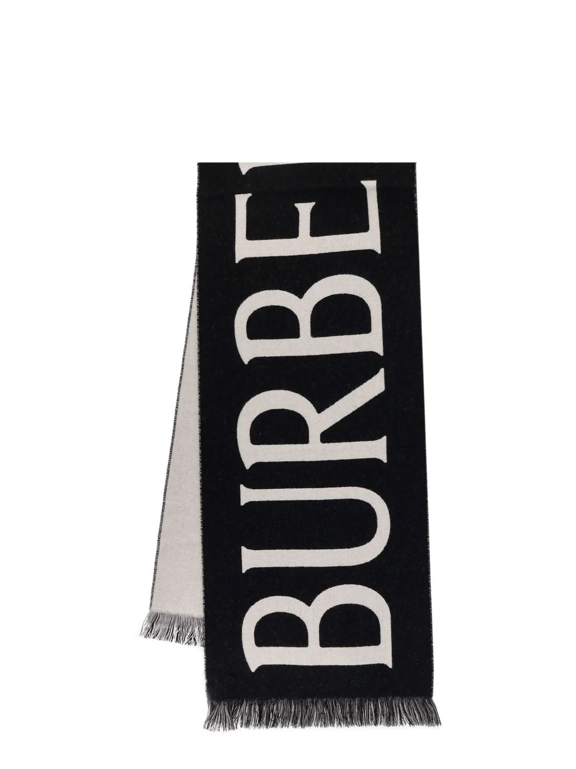BURBERRY Jacquard Wool Scarf 168CM x 33CM