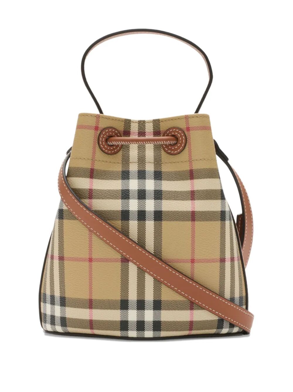 BURBERRY Mini Drawstring Handbag