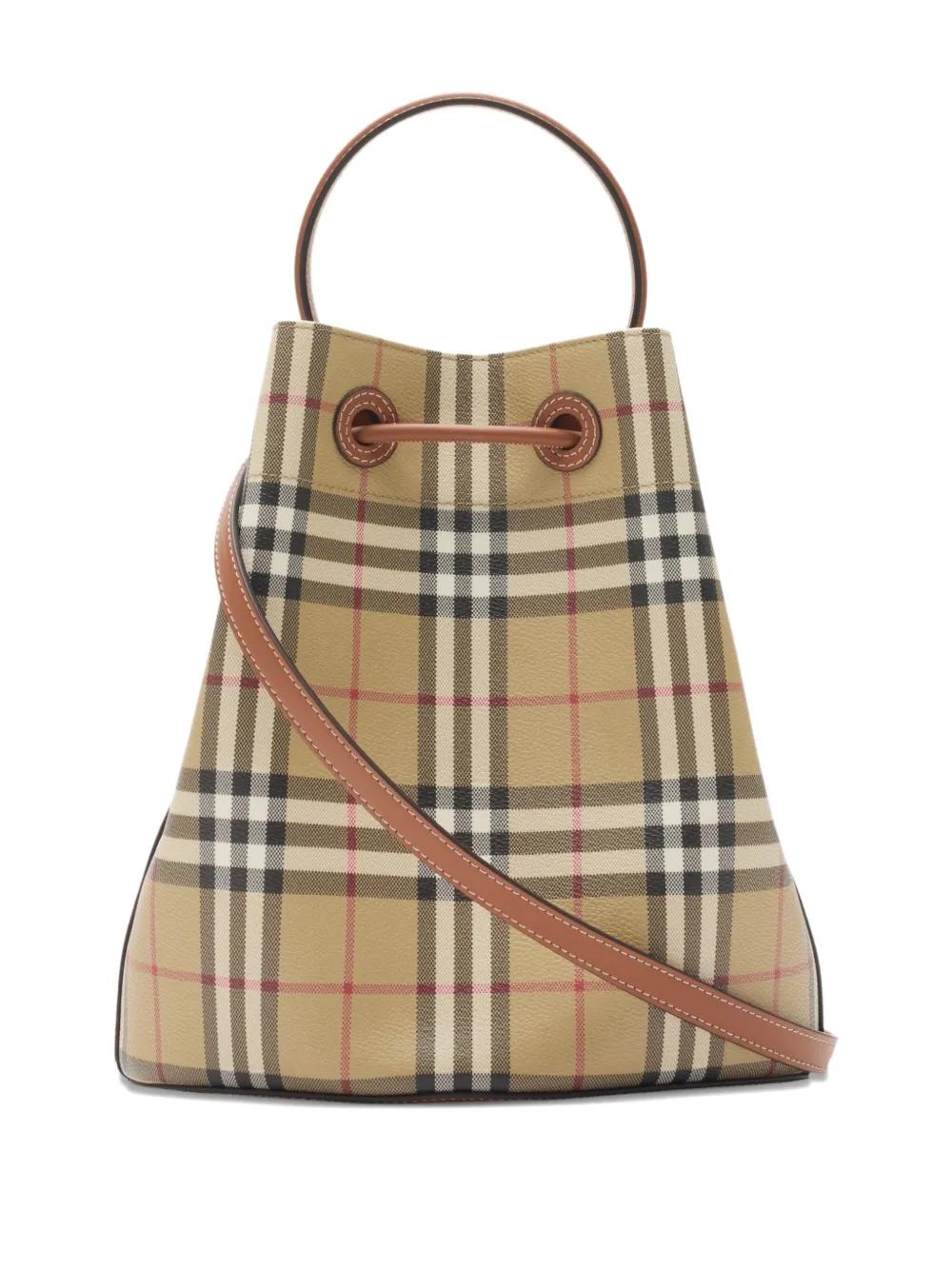 BURBERRY Mini Drawstring Pouch