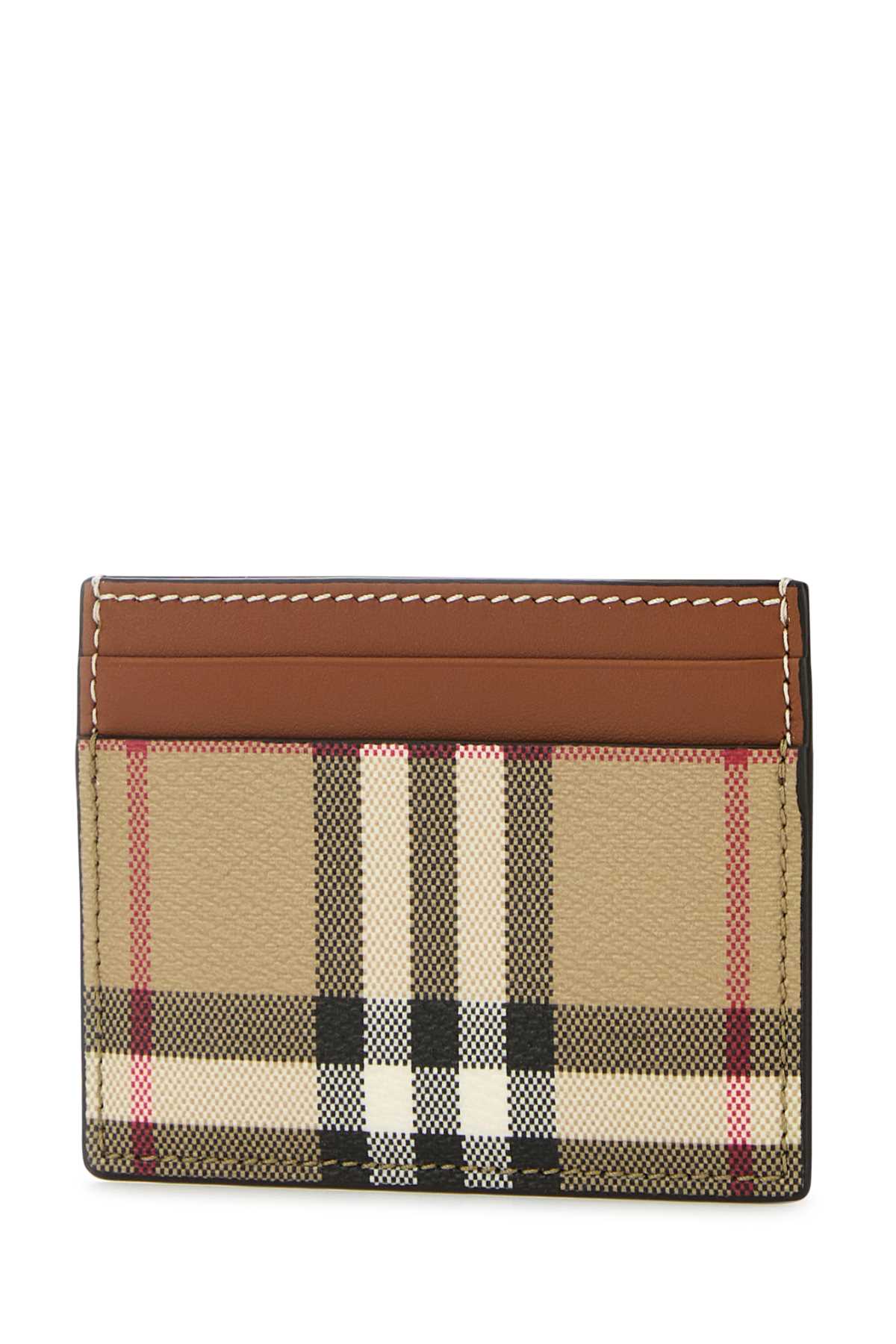 BURBERRY Mini Leather Card Case - Unisex