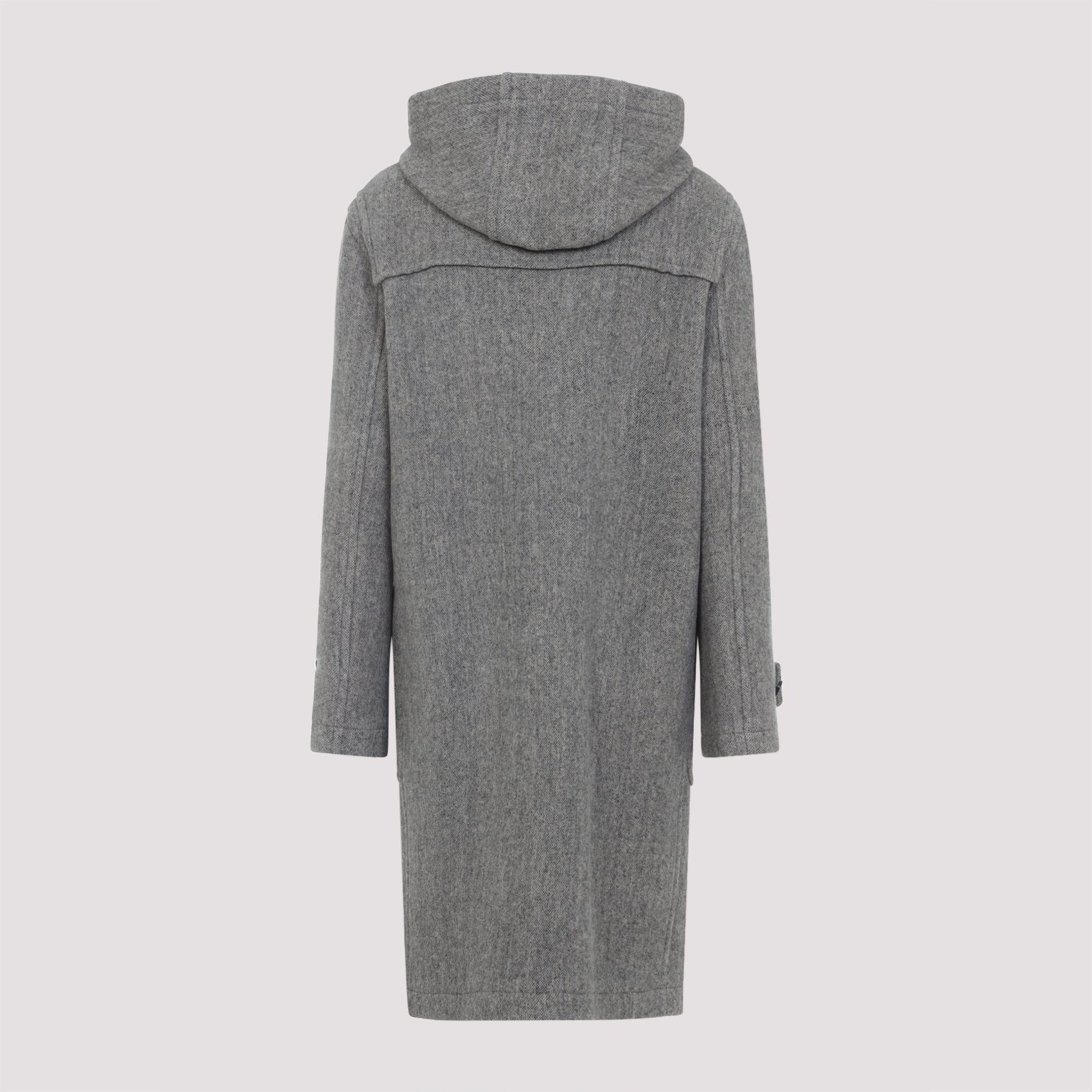 BURBERRY Wool Hooded Jacket with Belted Cuffs for Women - Fall/Winter 2025