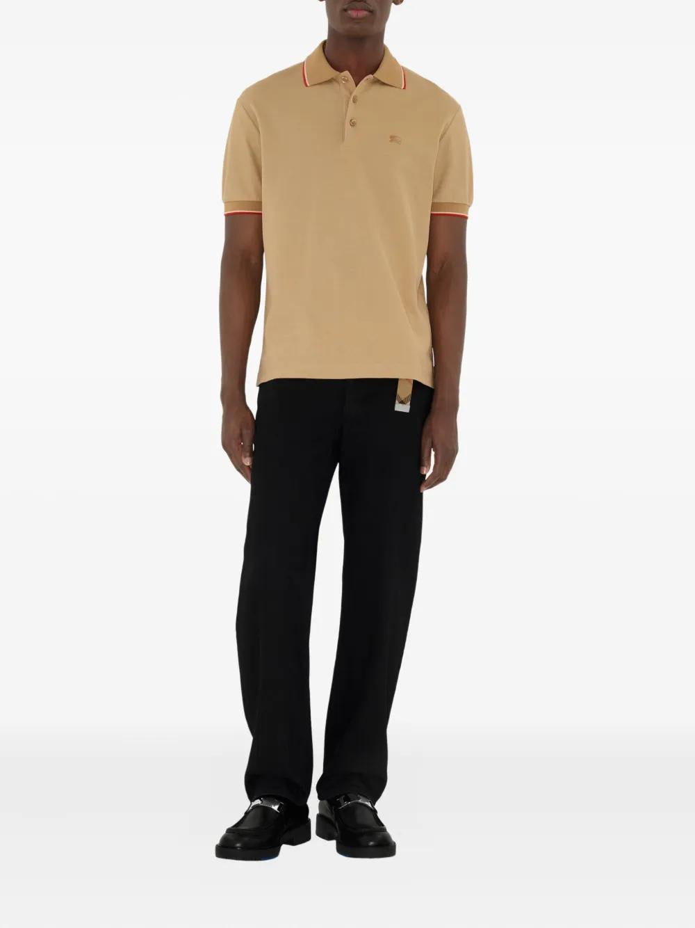 BURBERRY Classic Cotton Pique Polo - Size L