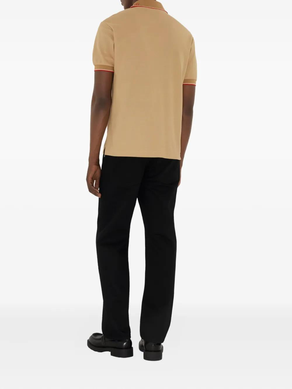 BURBERRY Classic Cotton Pique Polo - Size L