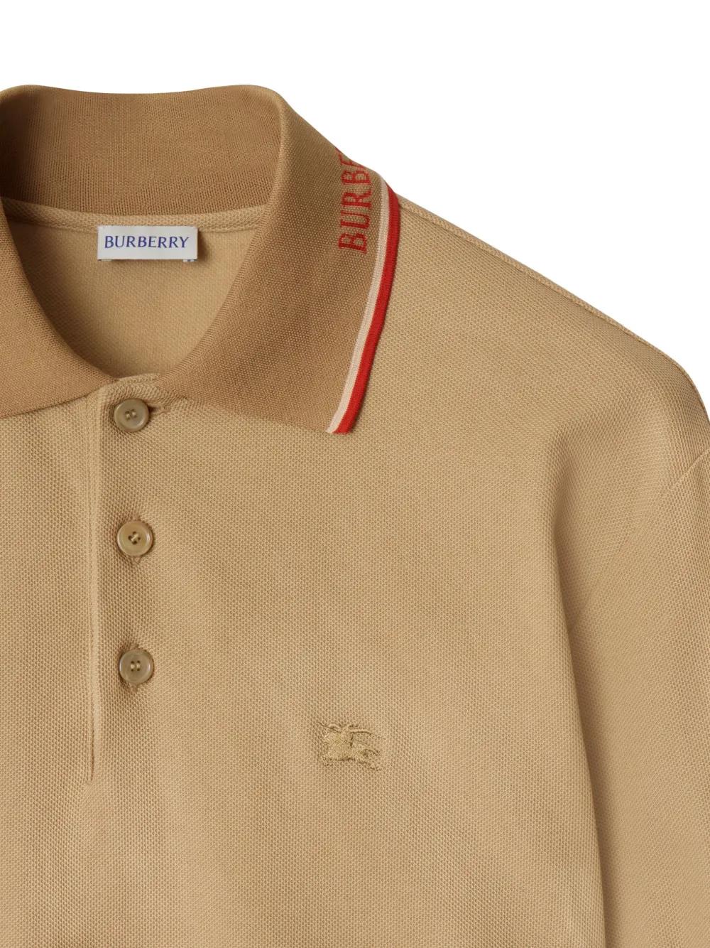 BURBERRY Classic Cotton Pique Polo - Size L