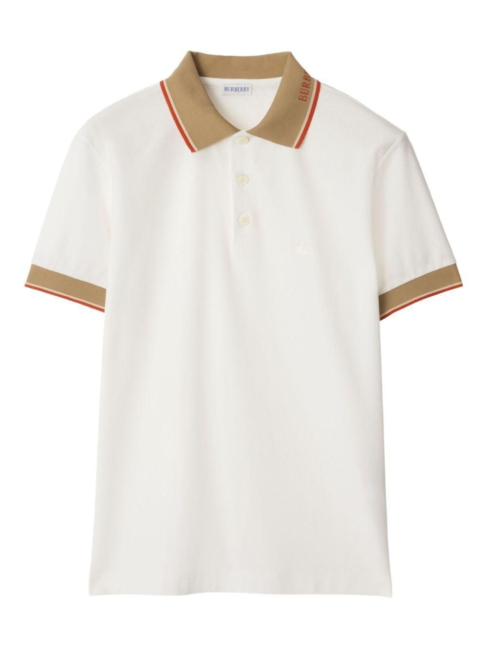 BURBERRY Classic Fit Polo - FW25 Collection