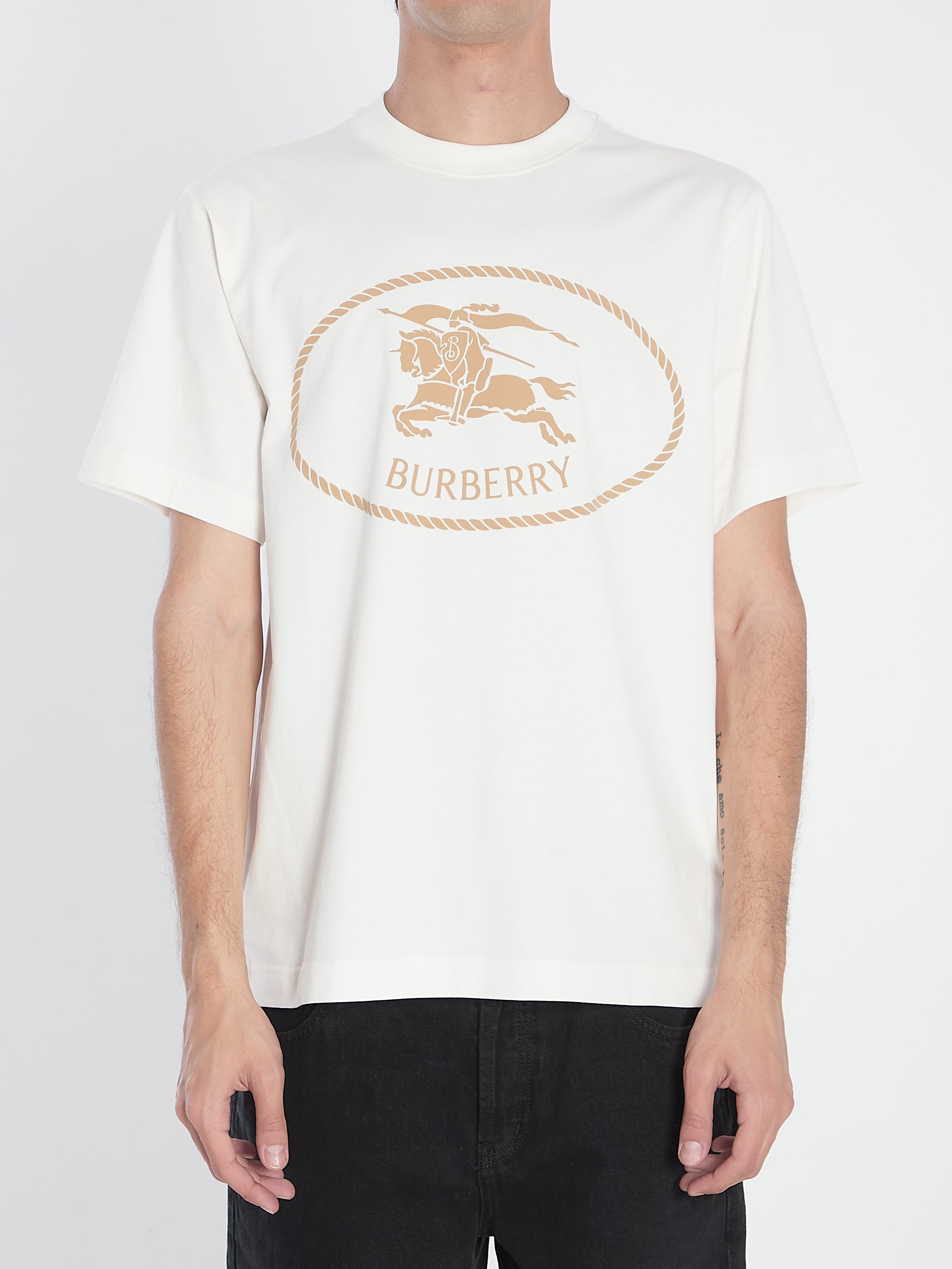 BURBERRY Men's Mini Graphic T-Shirt
