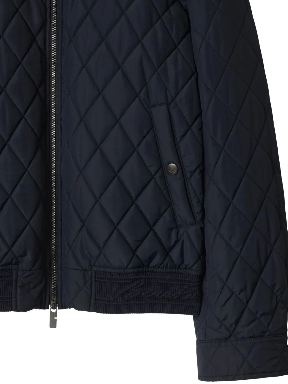 BURBERRY Quilted Padded Bomber Jacket
