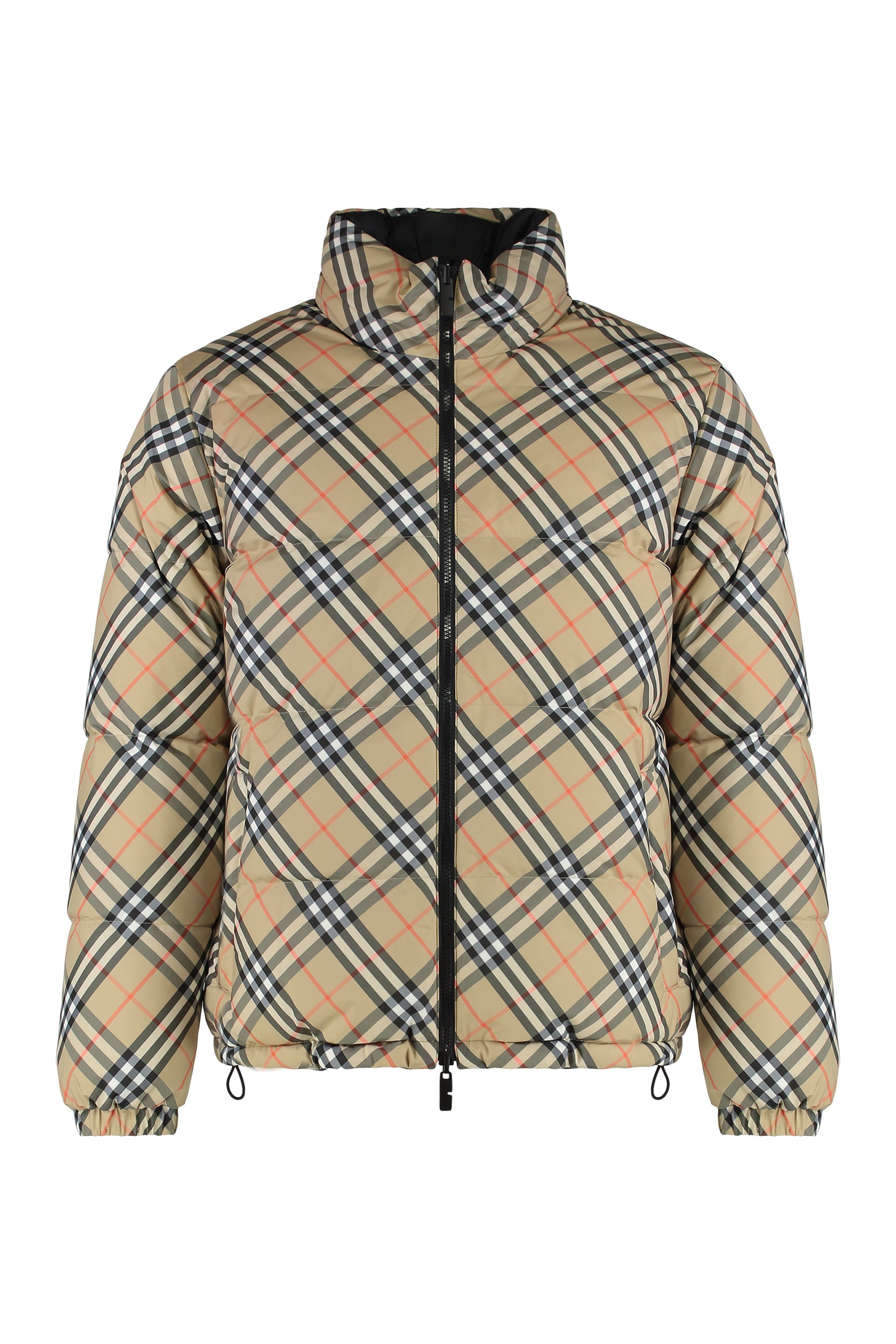 BURBERRY Reversible Check Down Jacket for Men
