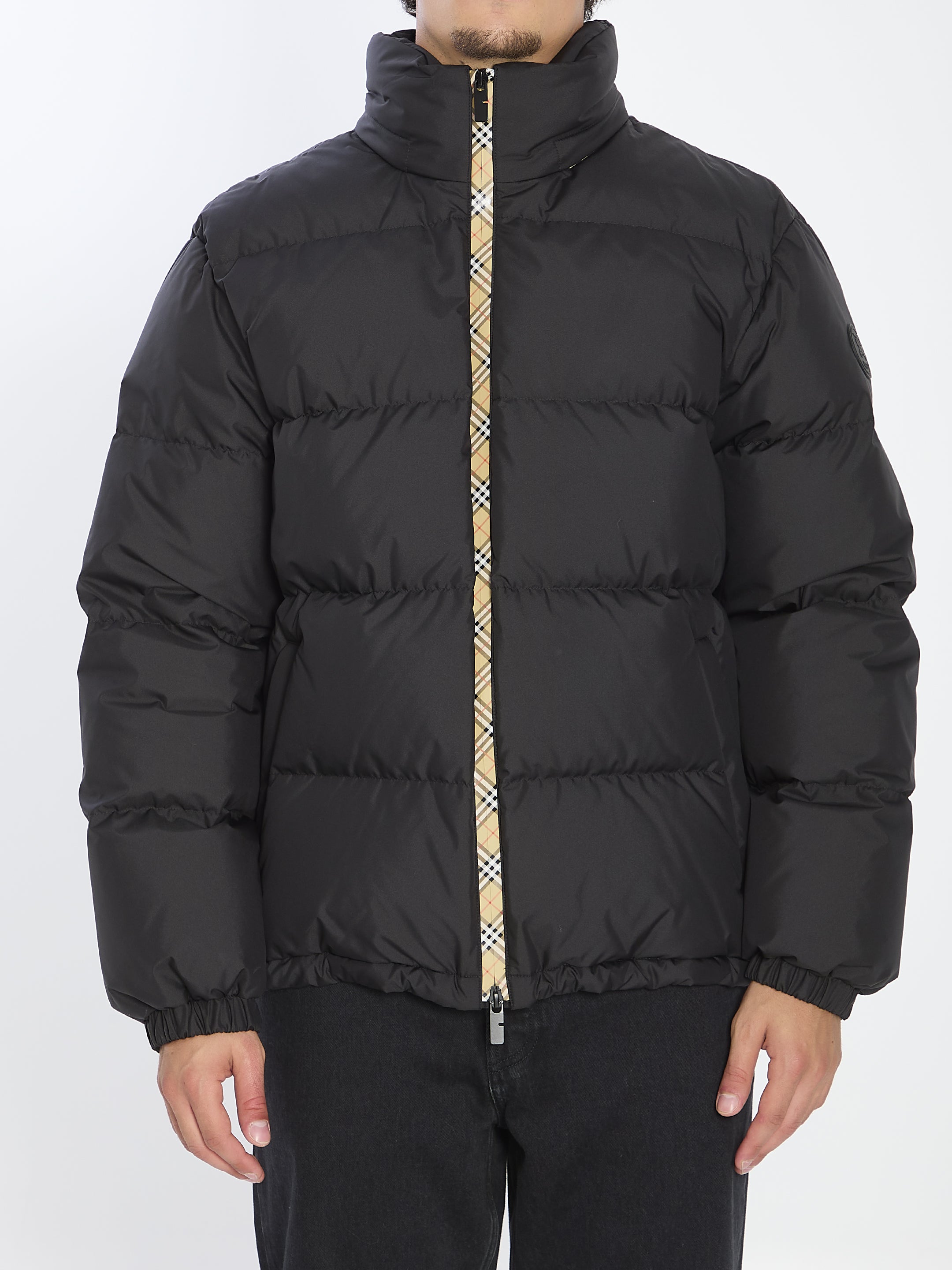 BURBERRY Packable Hooded Puffer Jacket - Regular Fit