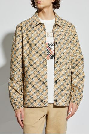 BURBERRY Check Jacket for Men - Fall/Winter 2025