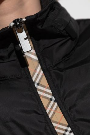 BURBERRY Vintage Check Trim Parka Jacket