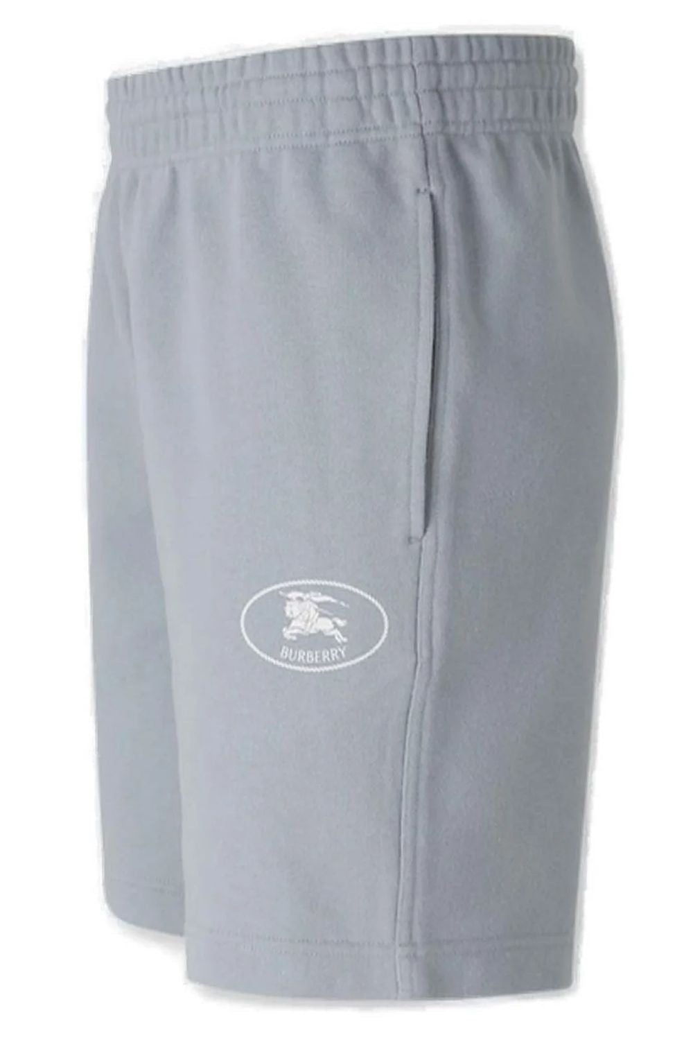 BURBERRY Thick Cotton Mini Shorts with Drawstring Waist for Men