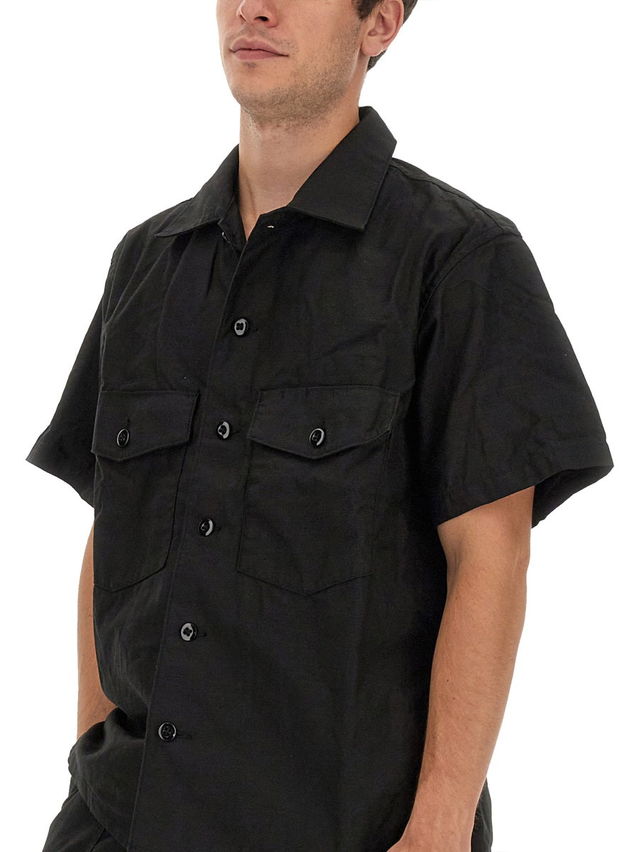 NEEDLES Regular Fit Button-Up Shirt for Men