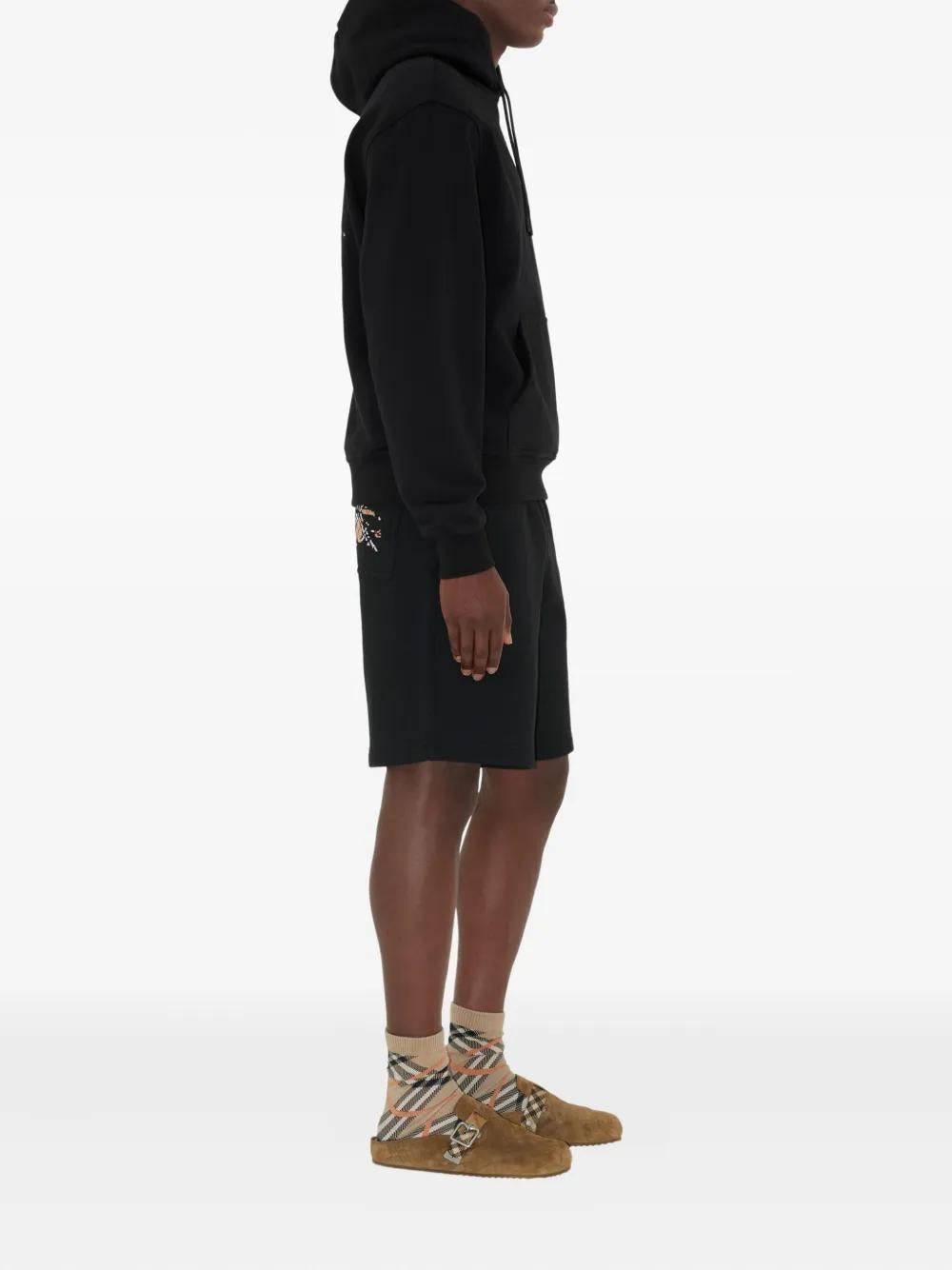 BURBERRY Cross Stitch Bermuda Shorts for Men - Fall 2025