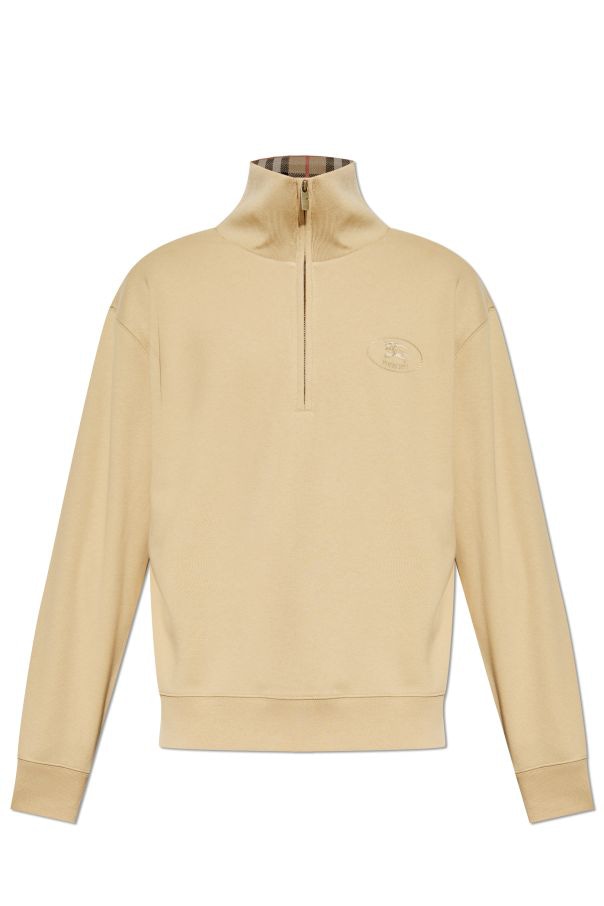 BURBERRY Men's Long Sleeve Mini Polo for Fall 2025