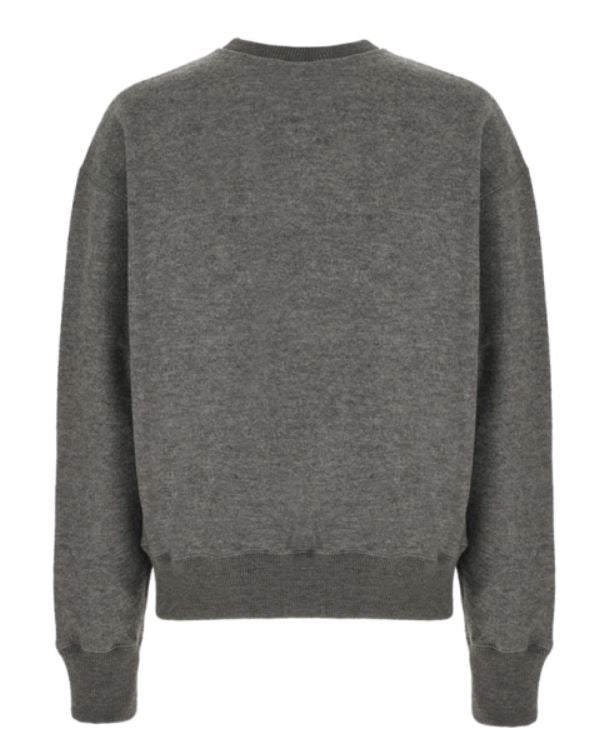 ALEXANDER MCQUEEN Cozy Wool Blend Crew Neck Sweater for Men