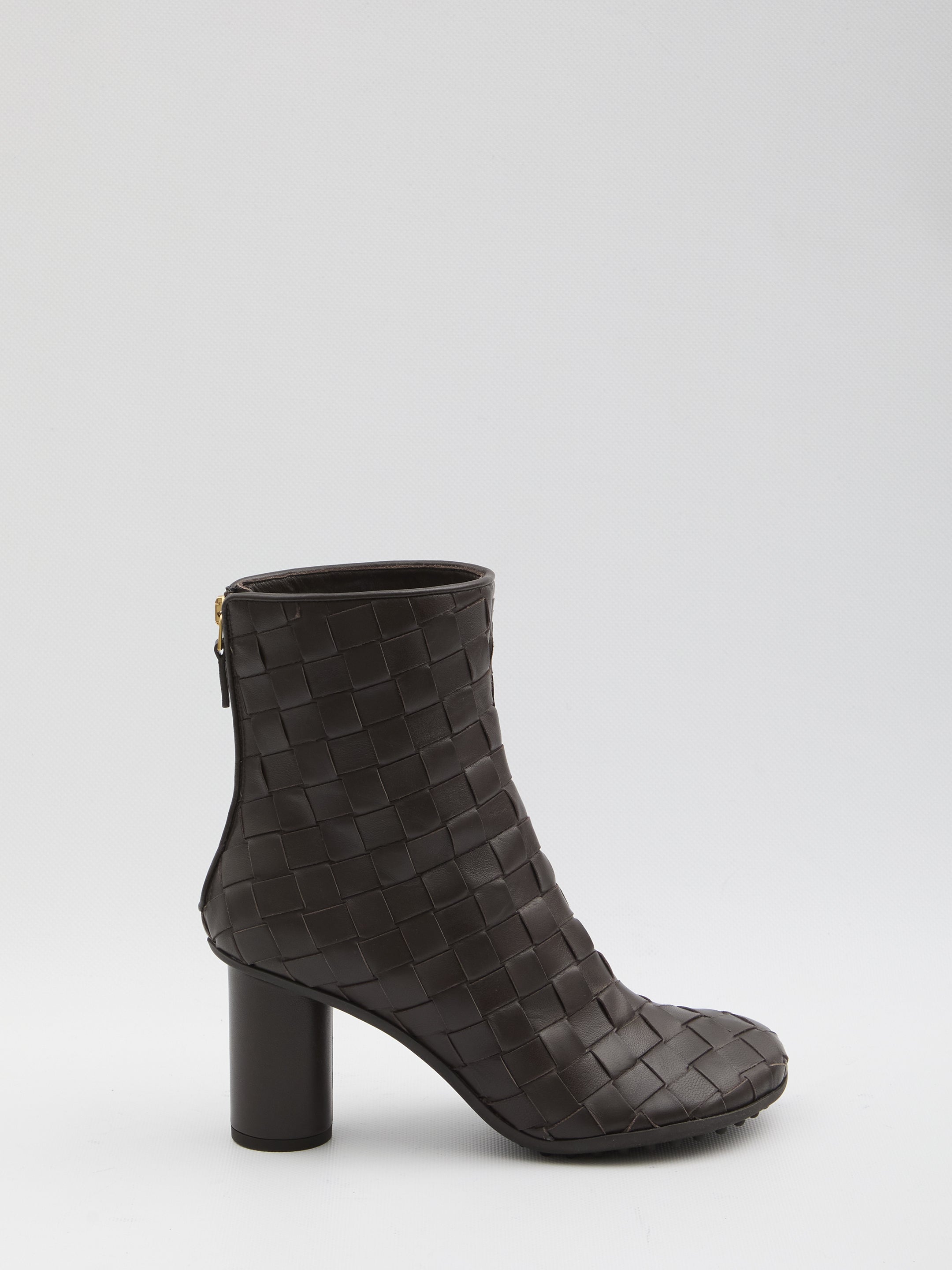 BOTTEGA VENETA Atomic Woven Leather Ankle Boots