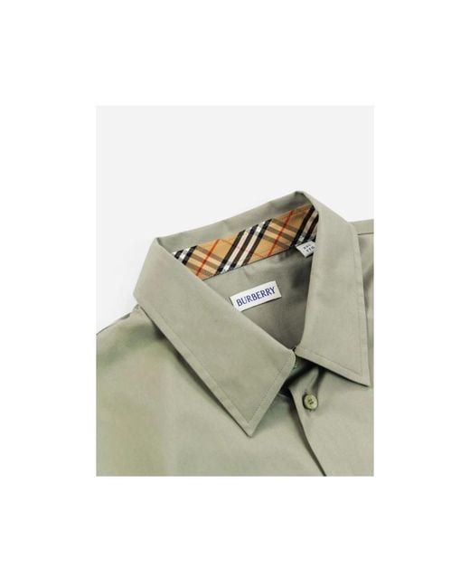 BURBERRY Classic Cotton Shirt - FW25 Collection